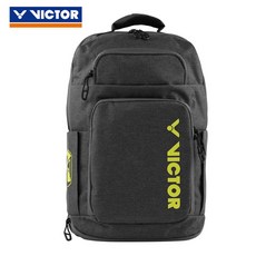 정품 VICTOR Victory 배드민턴 라켓 가방 어깨 3012 Victor 남녀 프로 스포츠 배낭, BR3012C 마노 블랙