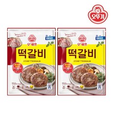 오뚜기 오쉐프 떡갈비 (1kg) x 2, 2개, 1kg