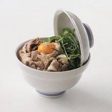 미하루 뚜껑 돈부리 볼 세트 (뚜껑+그릇), 1세트