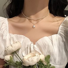 진주원석목걸이