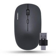 마이크로닉스 MANIC E5S C-TYPE 멀티리시버 무소음 무선 마우스, 단일색상, 상세페이지참조