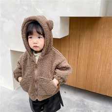 베베크 유아동 키즈 빵빵 곰돌이 후리스