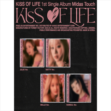 키스오브라이프 (KISS OF LIFE) - 1st Single Album : Midas Touch [Jewel Ver.][4종 SET] [예약]0404출고예정