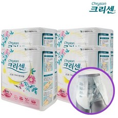 크리센 성인용 기저귀(겉기저귀) 특대형 40086 기저귀, 10개입, 4개