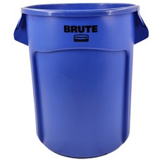 Rubbermaid 樂柏美 BRUTE 儲物桶 76L 藍色 開放型 廚房收納, 1個