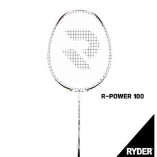 라이더 배드민턴라켓 R-POWER 100 4U 입문용 배드민턴켓, 1개