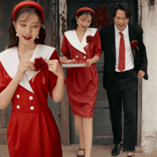 웨딩촬영 커플룩 스냅 촬영 복고풍 빈티지 90년대 컨셉트