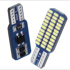 3014 자동차 후미등 돔 램프 LED 전구 T10 192 194 168 W5W 33 SMD DC 12V 캔버스 오류 없음 자동차 액세서리 흰색 100 개, [01] WHITE, 100개