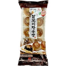 찰보리황용빵, 350g, 8개