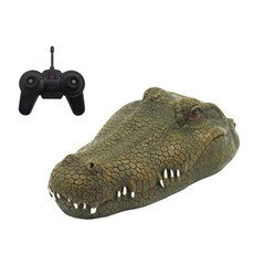 Flytec RC 스푸핑 장난감 2 채널 RC 보트 2.4G 원격 제어 전기 시뮬레이션 악어 머리 레이싱 보트 수영장에 대 한 방수