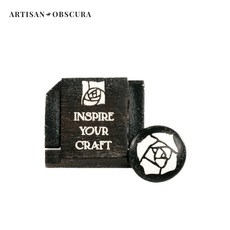 [Artisan Obscura] 원목 소프트버튼+핫슈커버 Set Ebony Rose+Inspire Your Craft (로즈볼록), 선택없음, 1개