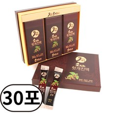 [100% 국내산] 솔지원 헛개열매 진액 액기스, 30개, 10ml