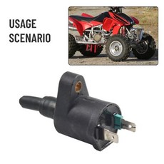 오토바이 점화장치 점화 코일 모페드 자전거 스쿠터 12V 범용 50cc 125cc 250cc GY6 블랙 플라스틱, 1개