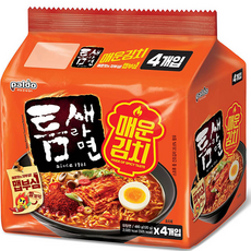 팔도 틈새라면 고기짬뽕 (120g) 매운라면 맵부심