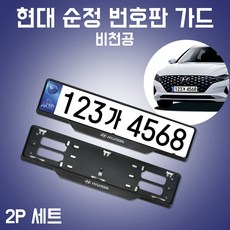 카박사/비천공번호판가드/현대자동차가드/태극마크번호판가드/신형번호판가드/현대번호판가드순정/세자리번호판가드/8자리신규번호판가드, 현대비천공번호판가드