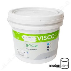 제비스코 물마그마 4kg 친환경 수성 1액형 우레탄 방수 중상도, 1개, 녹색