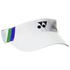 YONEX 요넥스 스포츠 모자 선 바이저 75th 40074A, 화이트