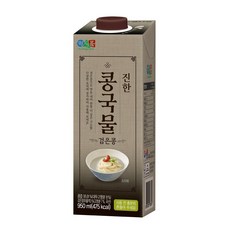 정식품 진한 콩국물 검은콩, 950ml...