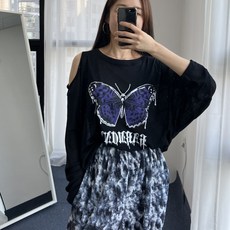 엑스핏 시스루 린넨 여름긴팔 티셔츠 루즈핏 오버핏 비키니 커버업 비치웨어, 블랙(FREE)