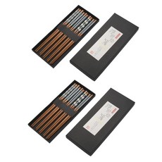 나무젓가락 10 쌍 천연 대나무 재사용 가능한 고전적인 일본식 Chop 스틱 선물 식기 세척기 88 인치, 베이지색