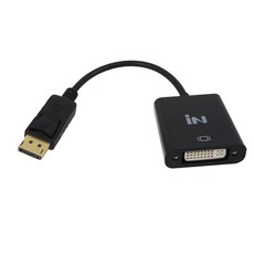 인네트워크 DisplayPort 1.1 to DVI 컨버터 케이블 IN-DPD29, 1개 - dvixplayer