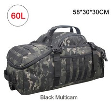 40L 60L 80L 남자스포츠 체육관 가방 밀리터리 헬스가방 대용량