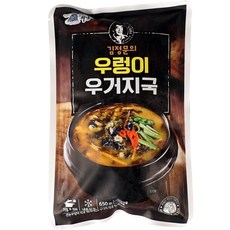 김정문의 우렁이우거지국, 650g, 5팩