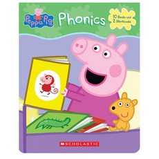 Scholastic 페파피그원서 파닉스교재 영어동화책 Peppa Phonics Boxed Set