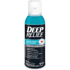 Deep Relief 멕시멈 스트랭스 아이스 콜드 릴리프 스프레이 150ml, 1팩, 1개, 1개입