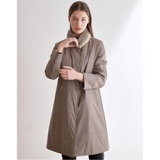 닥스 여성 19FW 세피아 탈착퍼 구스다운점퍼 DLJU9D013S2