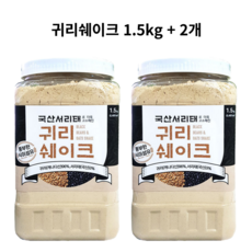 태광선식 국산서리태로 더욱 고소해진 귀리쉐이크, 1.5kg, 2개