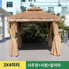 조립식원두막 야외정자 농가 옥상 조립식 농막 전원주택 야외 오두막 파빌리온