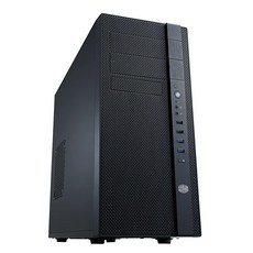 Cooler Master N200 - 미니 타워 컴퓨터 케이스 풀 메쉬 전면 패널 및 mATX/Mini-ITX 지원 146657