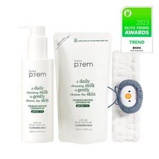 메이크프렘 세이프 미 릴리프 모이스처 클렌징 밀크 200ml (+리필팩100ml), 300g, 1개