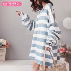 면 95% 스트라이프 롱롱 맨투맨 ***면제품은 에스에스케이무역 선택후 구매해주세요.. 브랜드 명의 도용 고소준비중이고 폴리제품 구매후 에스에스케이무역에 연락하지 말아주세요***