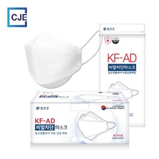 참조은 KF-AD 비말 마스크 대형 덴탈 입체 7매 50매 의약외품 식약처허가 100% 국내생산, 1개, 50개입, KF-AD입체형 화이트