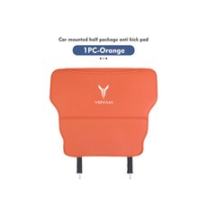 자동차 좌석 등받이 보호대 커버 쿠션 가죽 킥 패드 Voyah DFL DFM DFSK DFMC, orange-1PCS, 오렌지, 1개