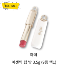 NEW 아떼 어센틱 립밤 4g (9종 택1) 자연스러운 생기 발색 끈적임 없는 비건 립밤, 04 브레이브, 1개