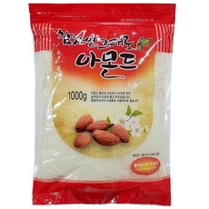 참자연 그대로 아몬드가루 1kg 97% 분말, 1개