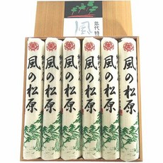 나베야 제면 바람의 마츠바라 240g×6다발 鍋谷製麺 風の松原 240g×6束