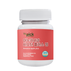 건강픽 아누카사과 비오틴 플러스 정 식약처 HACCP 인증, 60정, 1개