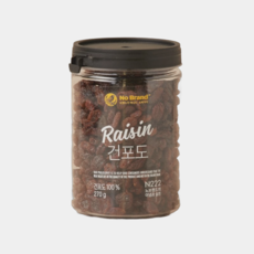 노브랜드 건포도270g x 4개, 270g