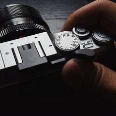Fuji 엄지 그립 유니버설 스킨 X-Pro3 X-100F X-A7 핫슈 보호, 검은 검은 피부