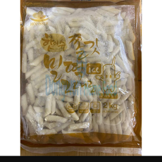 핫이슈밀떡볶이그대로 아이케이 냉동 2KG, 1개, 1개