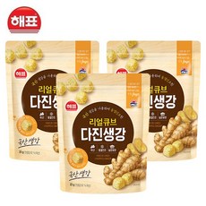 해표 리얼큐브 다진생강 23g, 3개입