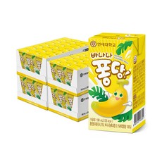 연세 바나나퐁당 190mlx96입, 190ml, 96팩