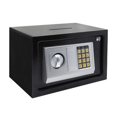 아이이피 가정용 사무용 디지털 금고 중형 i3200, 블랙