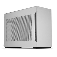 LIANLI A4-H2O Silver SPCC 알루미늄 Mini-ITX 컴퓨터 케이스 (A4-H2O A4 Silver)