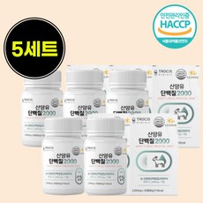 [트로시스] 산양유 단백질 2000 정 알약 분리유청단백질 WPI 류신 유청 분리 단백질 정 보충제 노인 50대 60대 네덜란드 산 프리미엄 칼슘 비타민 미네랄필수 아미노산, 5개, 30정