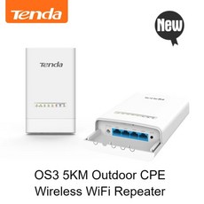 무선 AP 라우터 Tenda OS3 5KM 5GHz 867Mbps адаптер 야외 CPE WiFi 리피터 익스텐더 액세스 포인트 Wi-Fi 브리지 POE 어댑터 호환, 한개옵션0 - cisco무선브릿지